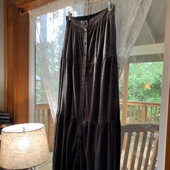 NWT Velvet Maxi skirt - Picture 1 of 6